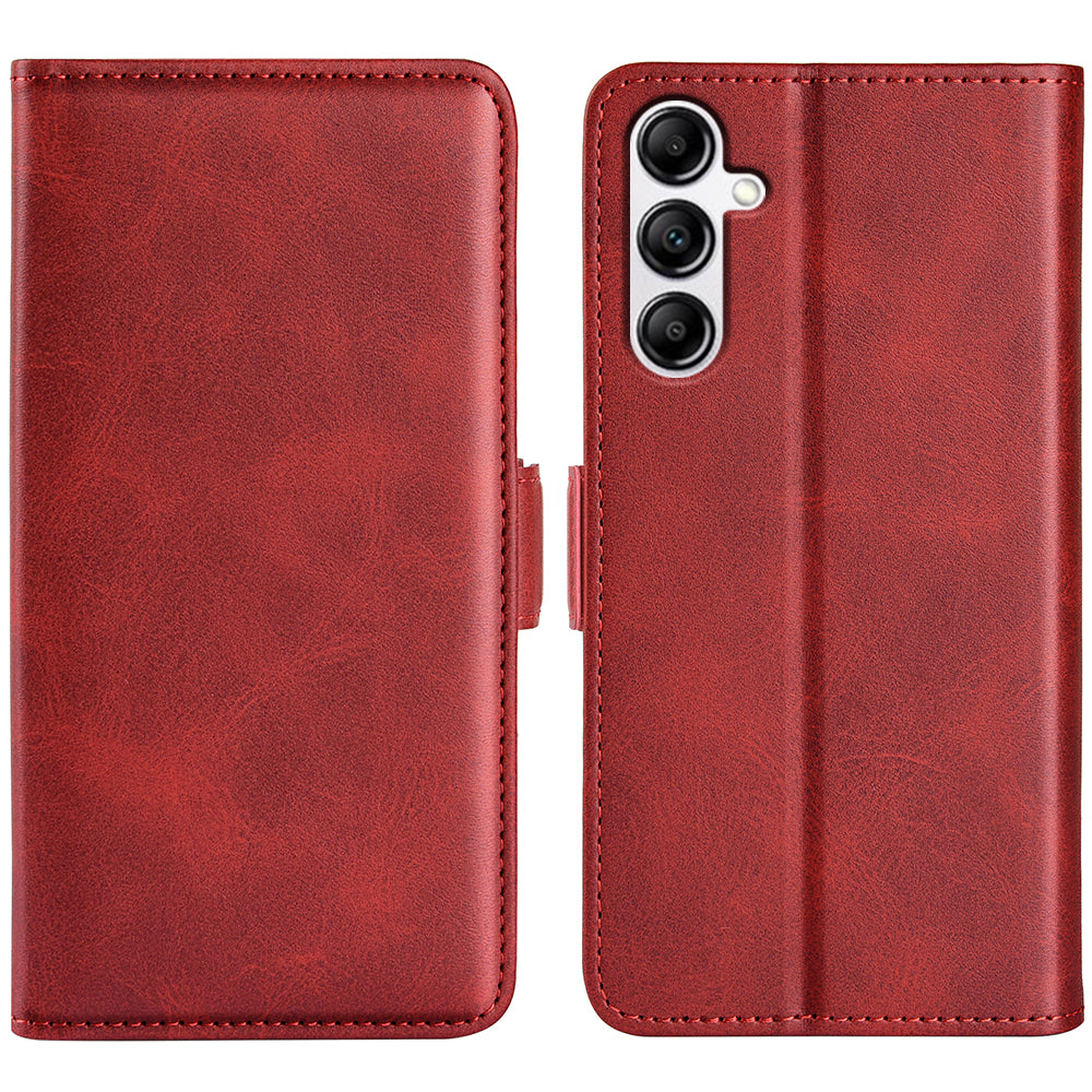 Wallet Cover for Samsung Galaxy A34 5G Calf Texture Stand PU Leather Protective Case Wallet Cover for Samsung Galaxy A34 5G Calf Texture Stand PU Leather Protective Case